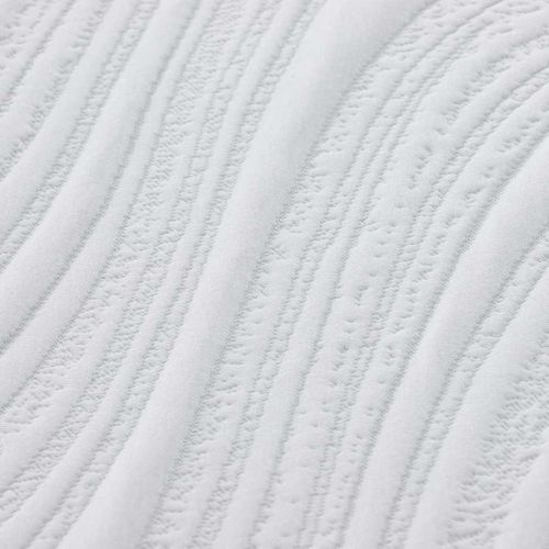 Materac Biały i szary 70 x 200 cm Pianka z pamięcią na Arena.pl