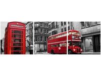 OBRAZ CZERWONA BUDKA TELEFONICZNA LONDYNIE