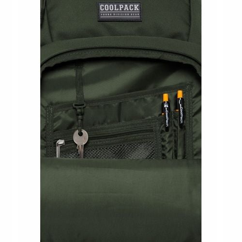 Plecak 2-komorowy Coolpack Army green Patio na Arena.pl