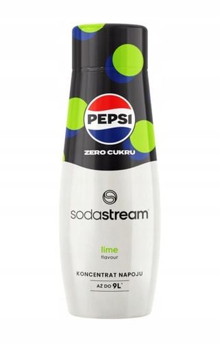 Zestaw Syrop do wody SodaStream PEPSI LIME Zero 3x440 ml + Torba na Arena.pl