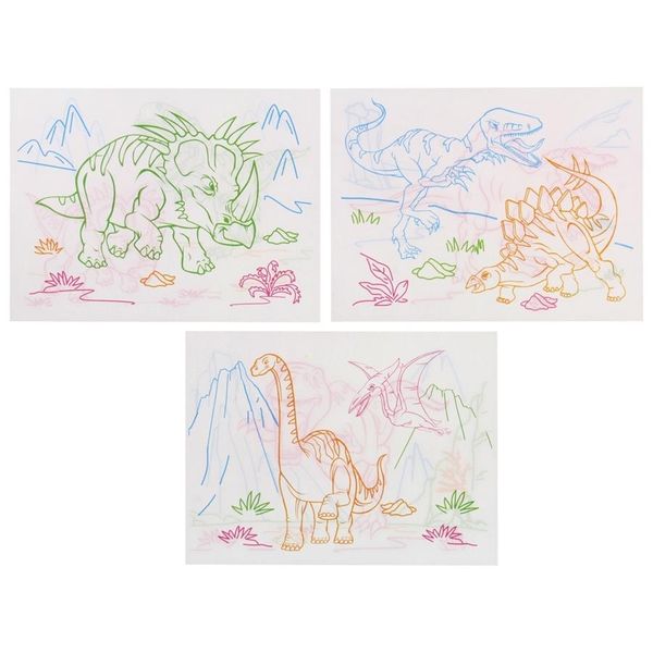 Magiczna Tablica LED 3D do Rysowania Dinozaury zdjęcie 8