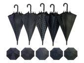 parasol automatyczny dł.72cm, delikatna krata, mix kolorów;