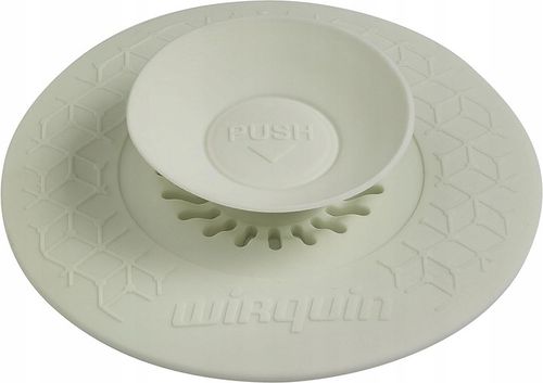 KOREK WIRQUIN DO UMYWALKI ZLEWU WANNY BRODZIKA 110 MM BIAŁY na Arena.pl