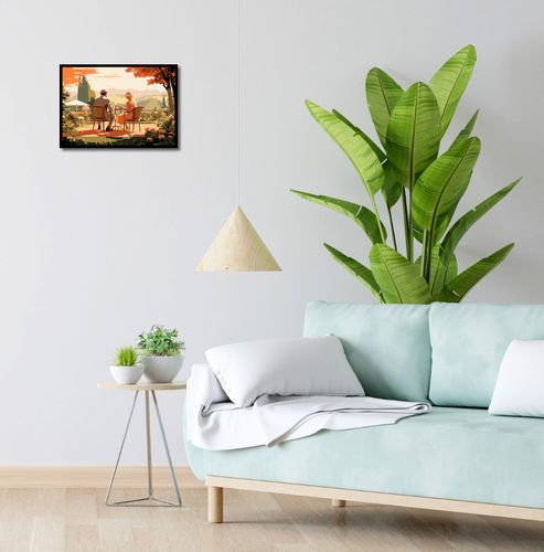 Plakat 42x29,7cm Retro Randka na Arena.pl