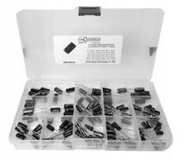 Zestaw kondensatorów elektrolitycznych 120szt kondensator MIX