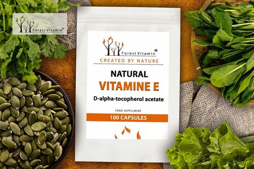 FOREST WITAMINA E NATURALNA ZDROWIE MŁODOŚĆ 100kap na Arena.pl