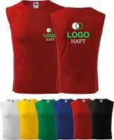 Męski Bezrękawnik Firmowy Z HAFTEM LOGO x5 szt.