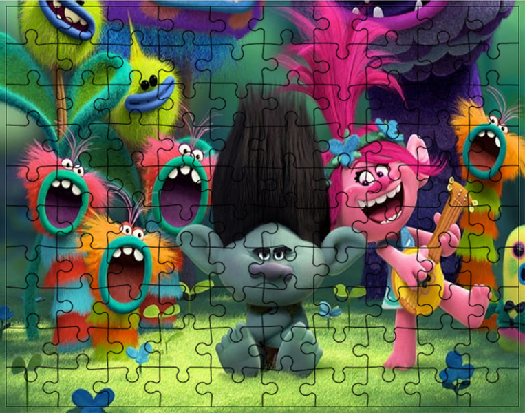Puzzle Trolls Trolle zdjęcie 1
