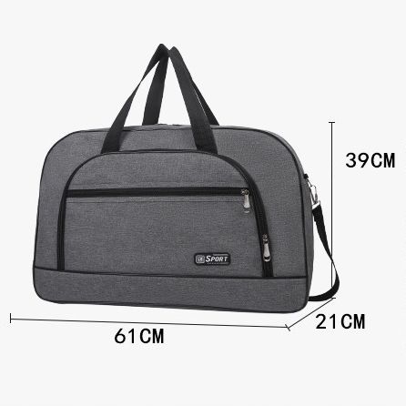 Torba Podróżna czarny 61x21x39cm na Arena.pl