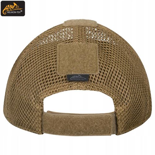 Czapka z Daszkiem Helikon Mesh Bejsbolówka Siatka Regulowana Brązowa Coyote na Arena.pl