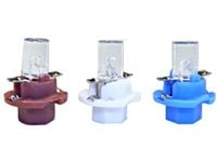 żarówka LED T5 w oprawie B8.4D do zegar licznik 12v KOLORY