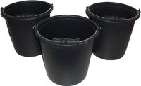 wiadro budowlane plastikowe z rączką 16 litrów - wia g-p 16