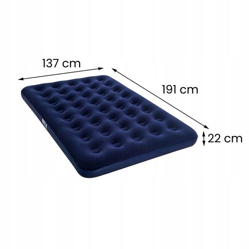 Materac dwuosobowy Bestway 191 x 137 x 22 cm 67002 na Arena.pl