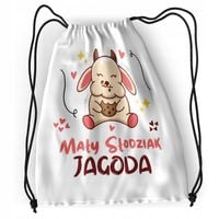 Plecak Sportowy Szkolny Dla Jagody Córki Dziecka Z Nadrukiem Ze Zdjęciem