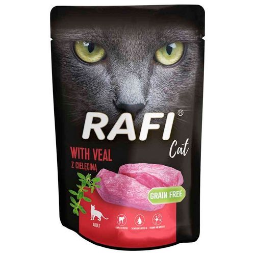 Rafi Cat saszetka cielęcina 10 x 100 g na Arena.pl