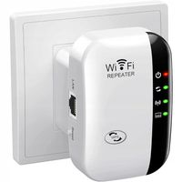 WZMACNIACZ SYGNAŁU Wi-Fi MOCNY REPEATER 300MB/S 2 TRYBY FUNKCJA WPS