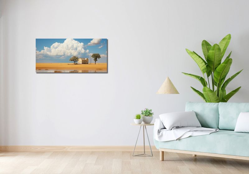 Obraz 90x40cm Domostwo zdjęcie 2