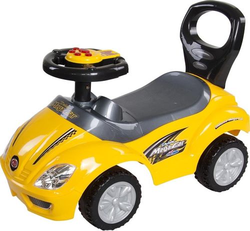 Jeździk Mega car - żółty na Arena.pl
