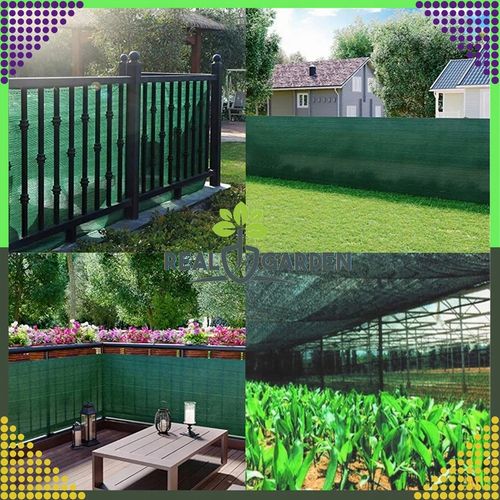 Siatka Cieniująca 1,5x50m Maskująca 95% Osłona Mata Na ogrodzenie Płot na Arena.pl