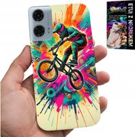 ETUI DO MOTOROLA G34 5G - ROWERY BMX TRIKI SPORTY WYCZYNOWE +FOLIA