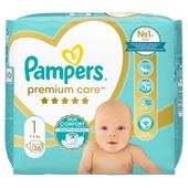 pieluchy pampers premium care skin comfort rozmiar 1 (2-5 kg) 26 szt