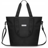 ZAGATTO Shopperka torebka damska duża torba czarna pojemna torebka shopper