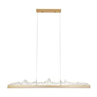 Lampa wisząca MONTANA LONG LED złota 125 cm