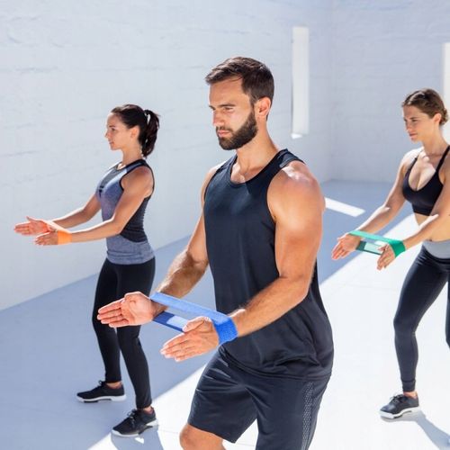 BLACKROLL LOOP BAND TAŚMA GUMA DO ĆWICZEŃ YELLOW na Arena.pl