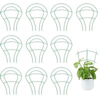 Podpora doniczkowa, 42x45 cm, Kolor Ciemnozielony połysk, ELGarden