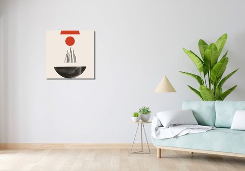 Obraz 60x60cm Półokrągła Forma na Arena.pl