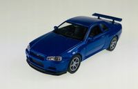 Welly Nissan Skyline Gt-R R34 1:34 Metalowy