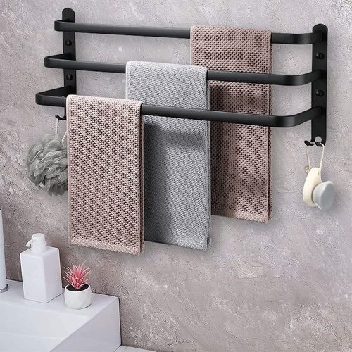 Wieszak Athos 50 cm czarny loft na Arena.pl
