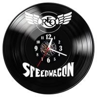 Zegar ścienny z płyty winylowej Speedwagon 1839.14
