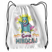 Plecak Sportowy Szkolny Dla Mikołaja Syna Dziecka Z Nadrukiem Ze Zdjęciem