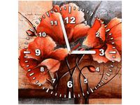 30X30CM ZEGAR AUTORSKIE MAKI OBRAZ DREWNO