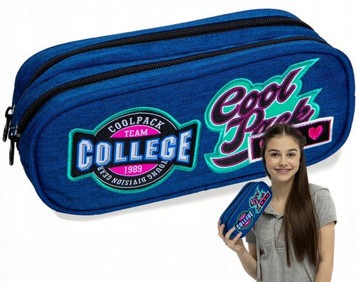 CoolPack PIÓRNIK Clever Badges Blue B65057 na Arena.pl