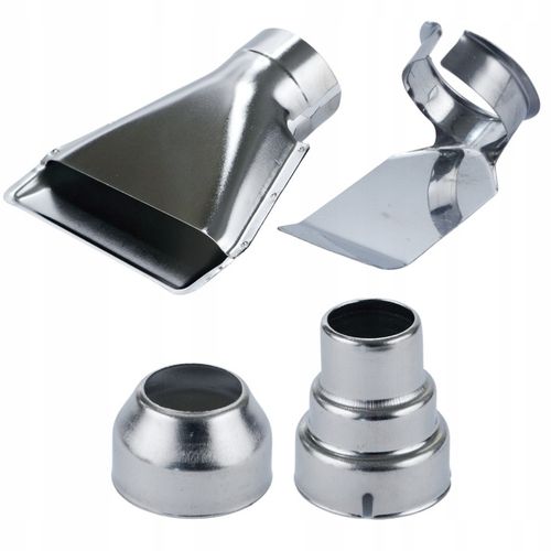 OPALARKA ELEKTRYCZNA 2 BIEGI 4 DYSZE 600C 2000W MOCNA ZESTAW BLACK na Arena.pl