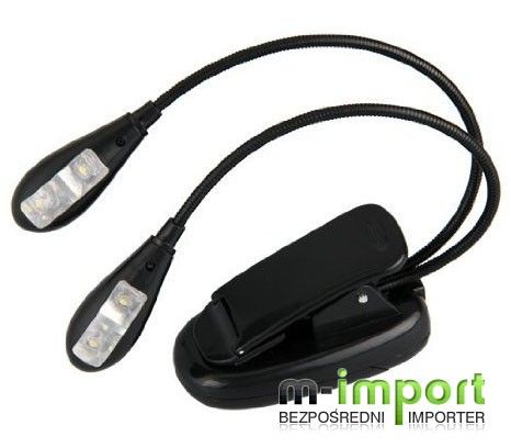 LAMPKA LED Z klipsem Do Tableta Tabletów Laptopa na Arena.pl