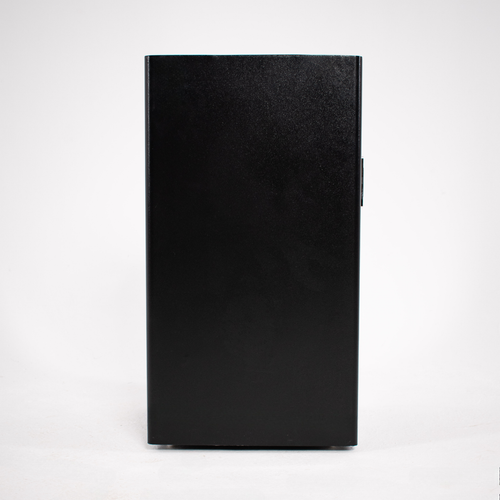 Pancerny Domowy Sejf z Zamkiem Elektronicznym i Kluczem 80x48x43 cm Czarny na Arena.pl