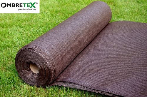 Siatka Maskująca 1,5x30m 95% 200g Mata Osłonowa Na Ogrodzenie Płot Brązowa na Arena.pl