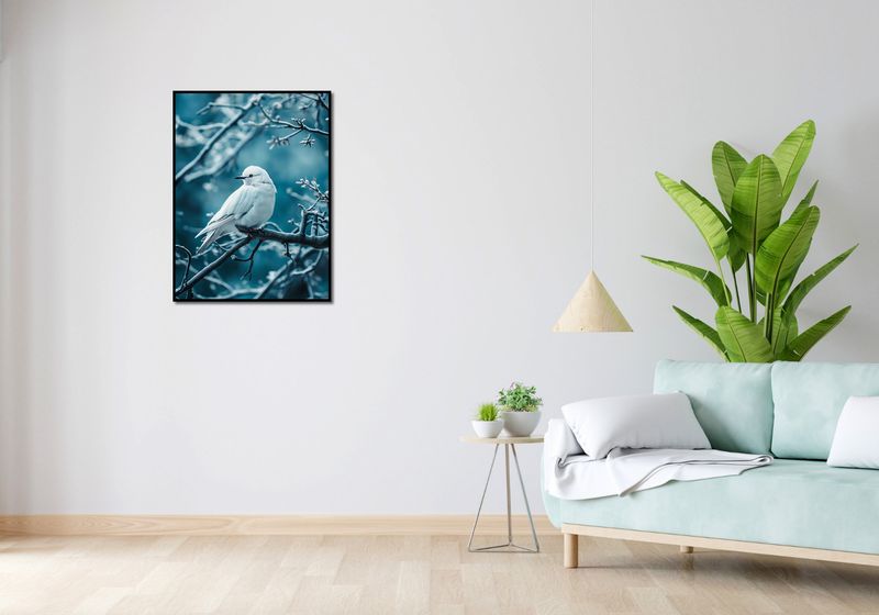 Plakat 60x80cm Perłowy Ptak zdjęcie 4