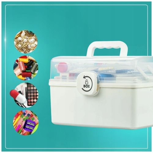 Organizer na leki skrzynka kuferek pojemnik tabletki zamykany na Arena.pl