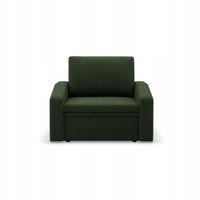 SOFA KANAPA FOTEL ORBIT 80 ZIELONY Rozkładany Funkcja Spania PLECIONKA