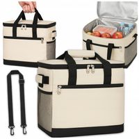 Torba Termiczna Śniadaniowa Lunch Jedzenie Plażowa Piknikowa Chłodząca 20L