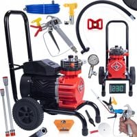 PROFESJONALNY AGREGAT MALARSKI 18L/MIN 3500W ZESTAW ODCINARKA LANCA 50CM