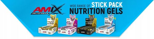 Amix Quick Gel SZYBKOWCHŁANIALNY ŻEL ENERGETYCZNY dla sportowców - kartonik na Arena.pl