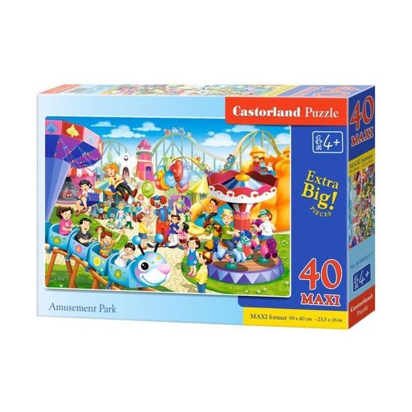 Puzzle 40 el.maxi amusement pa CASTOR zdjęcie 1