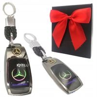 ZAPALNICZKA MERCEDES PLAZMOWA RGB BRELOK DO KLUCZY