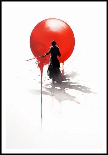 Plakat 67,5x100cm Samotny Samuraj na Arena.pl