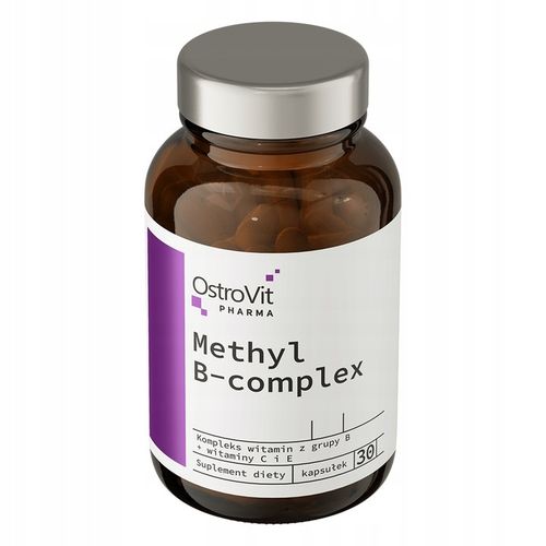 Witamina B-Complex Methyl B-Complex 30 kaps. OstroVit Pharma Odporność na Arena.pl